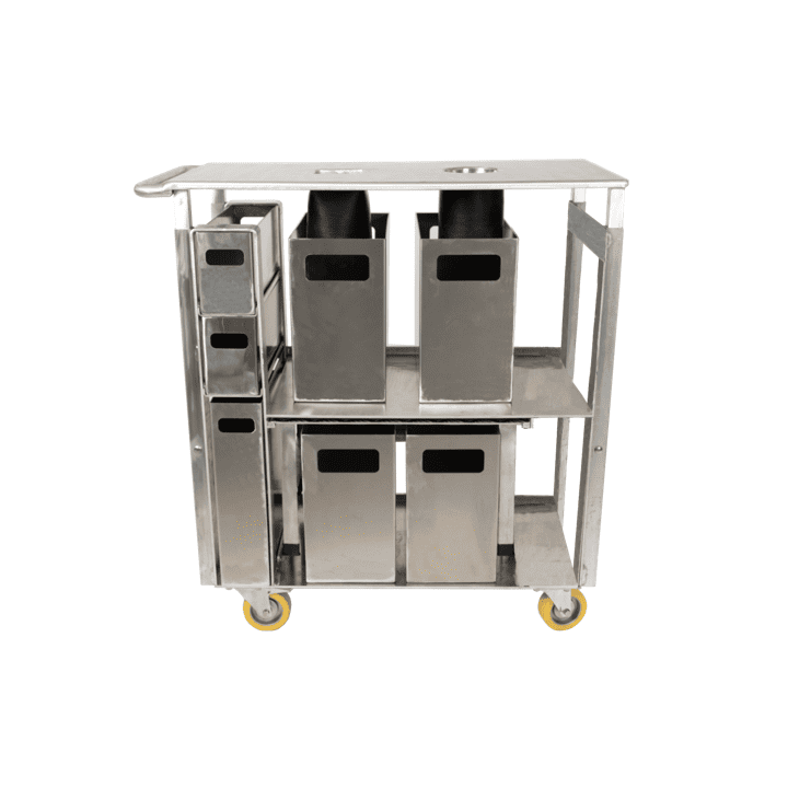 Chariot ergonomique AKÉBIA - desserte de travail pro