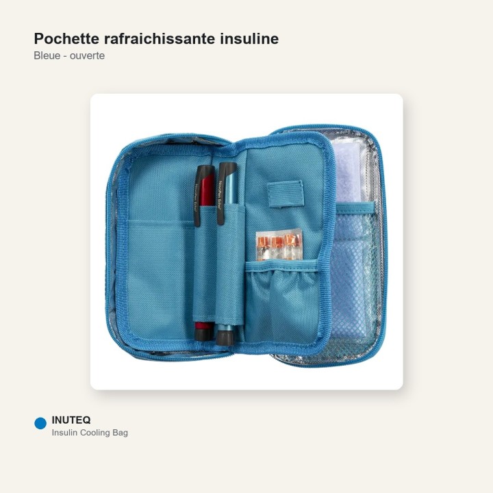 Sac réfrigérant à insuline - insulin Cooling Bag - diabétique