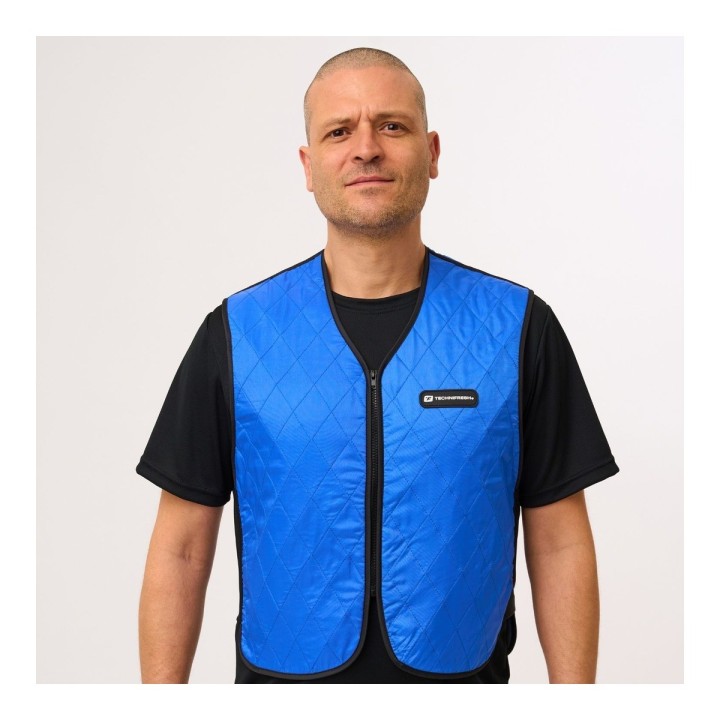 Veste rafraîchissante Active Technifresh bleu homme