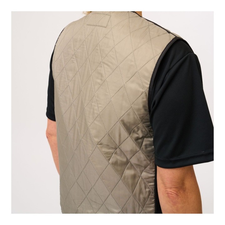 Veste rafraîchissante Active Technifresh gris dos