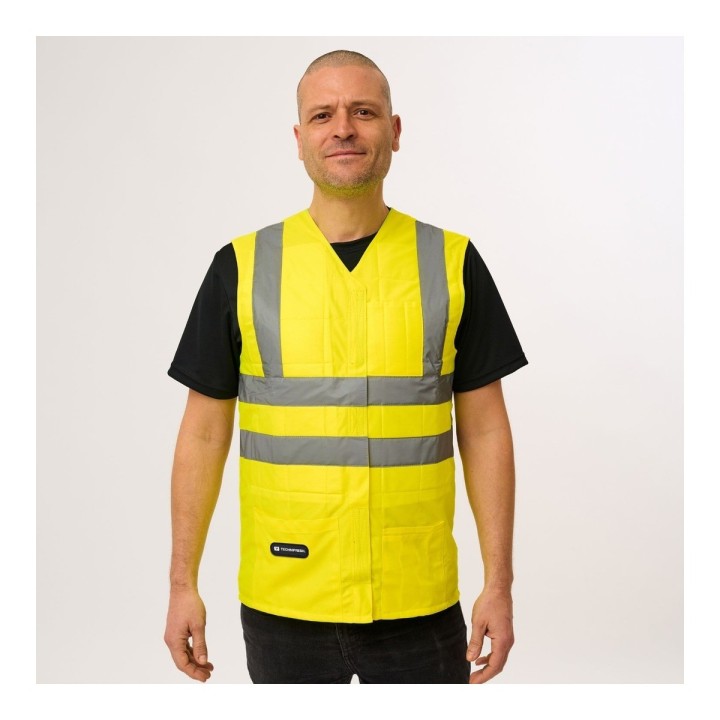 Veste rafraîchissante haute visibilité Active Technifresh jaune