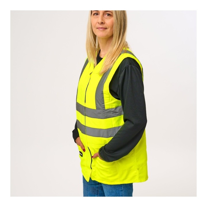 Veste rafraîchissante haute visibilité Active Technifresh jaune femme