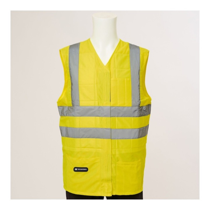 Veste rafraîchissante haute visibilité Active Technifresh jaune
