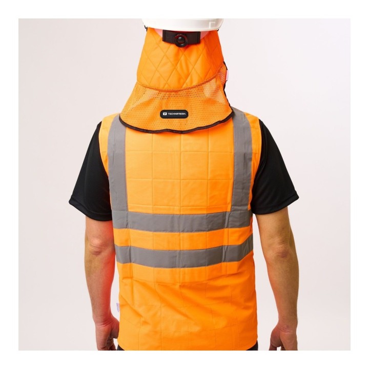Veste rafraîchissante haute visibilité Active Technifresh orange dos