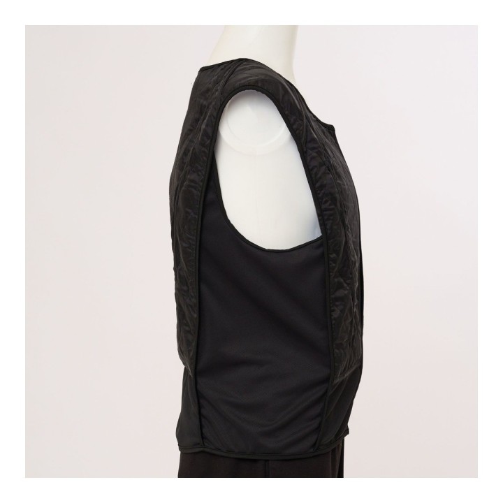 Veste hybride Active et Phase Technifresh noir profil