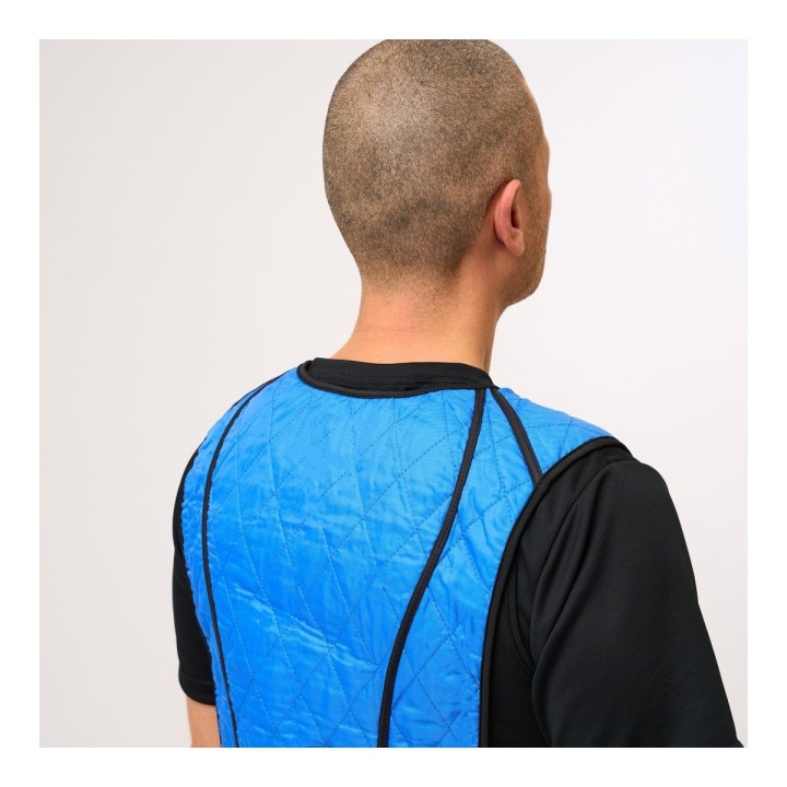 Veste hybride Active et Phase Technifresh bleu