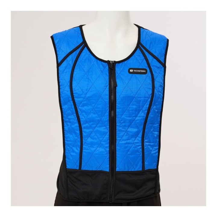 Veste hybride Active et Phase Technifresh bleu