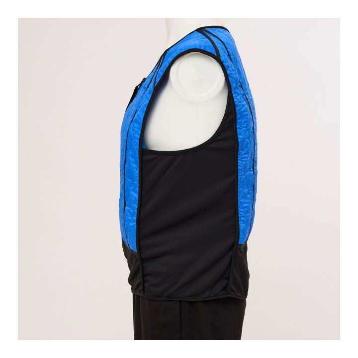 Veste hybride Active et Phase Technifresh bleu