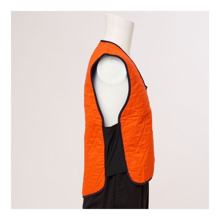 Veste Active résistante au feu Technifresh orange profil
