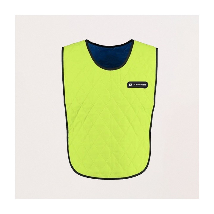 Chasuble rafraîchissante jaune haute visibilité Technifresh