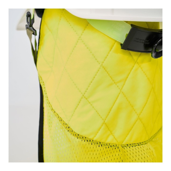 Protège-tête et nuque Active pour casque Technifresh jaune
