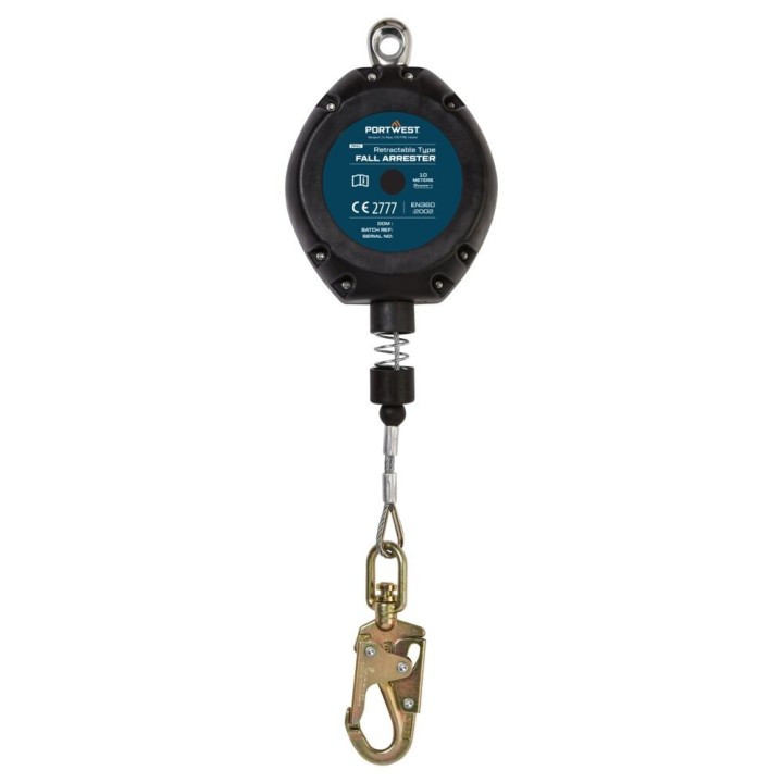 Antichute à rappel automatique de câble 10m FP41 | Portwest