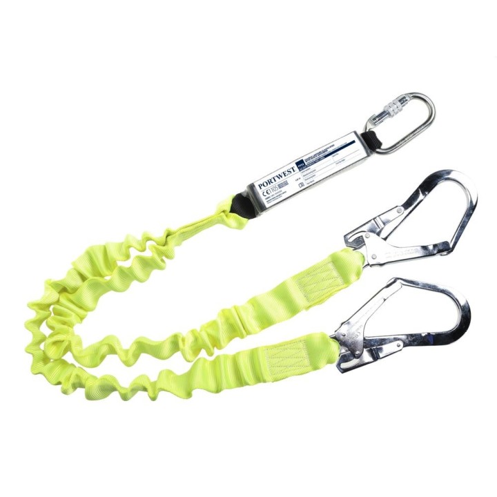 Longe élastique double avec absorbeur d'énergie FP52 antichute PORTWEST