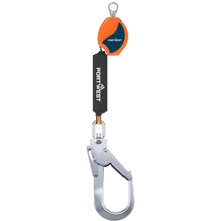 Ligne de vie auto-rétractable 2m 140kg FP80 | Portwest