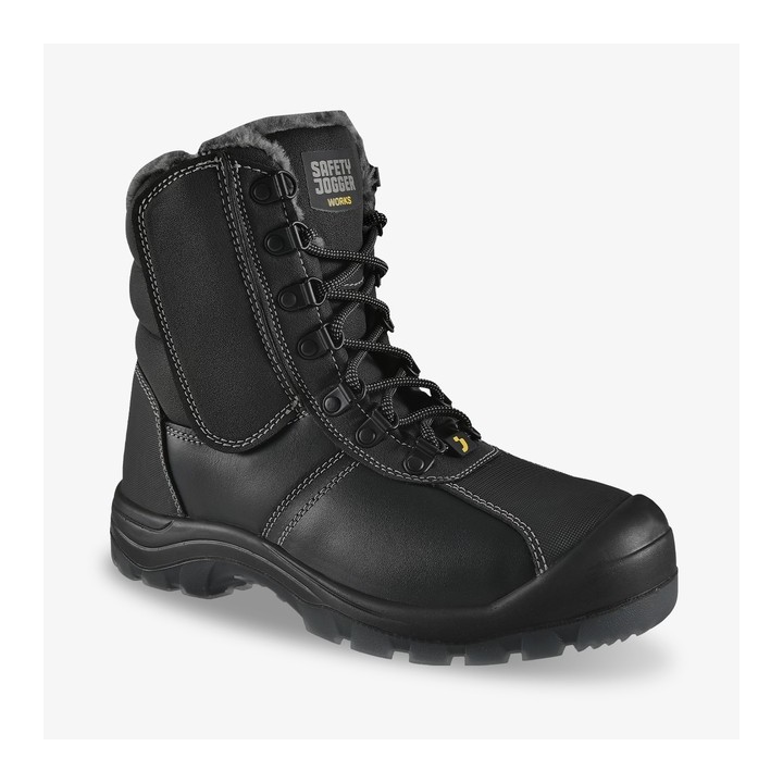 Botte de sécurité fourrée lacets NORDIC S3 SRC CI | SAFETY…