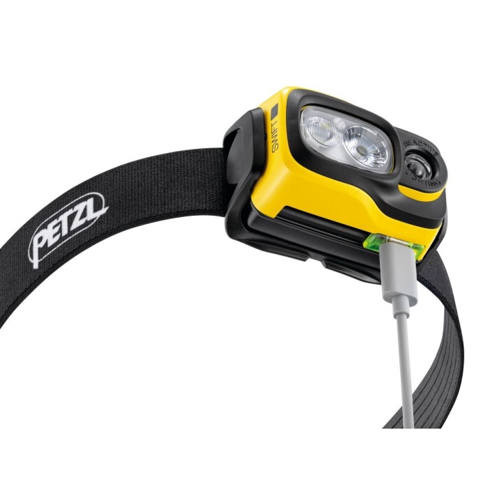  Lampe Frontale super puissante SWIFT RL PRO PETZL sur casque