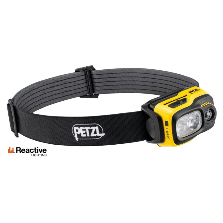 Lampe frontale SWIFT RL PETZL – vue de face