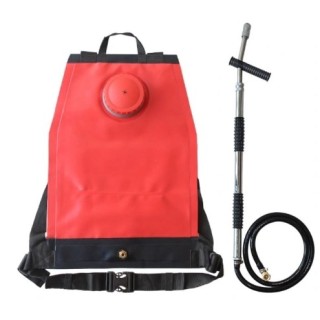 Seau-pompe dorsal incendie souple 20 L
