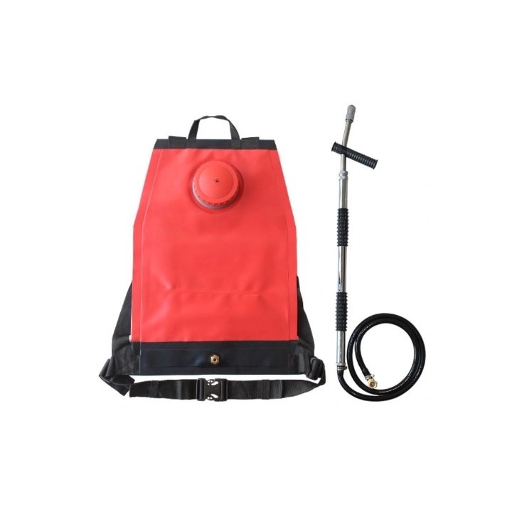 Seau-pompe dorsal incendie souple 20 L