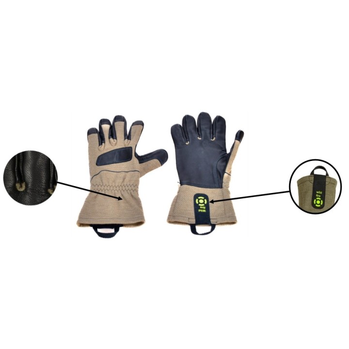 Gants feux de forêt pompiers