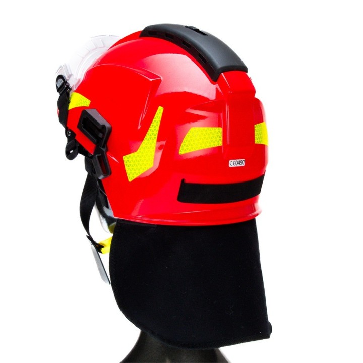 Casque TYTAN NEO rouge EN 16471 feux de forêt