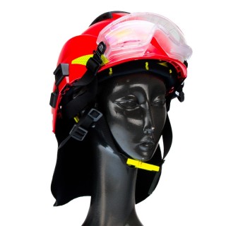 Casque pompier TYTAN NEO Red Edition pompiers