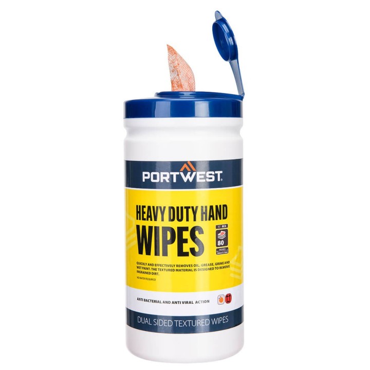 Lingettes industrielles Portwest IW30 par 80 | Securama