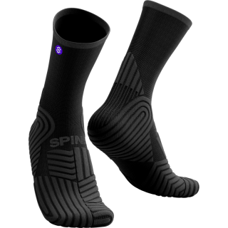 Chaussettes de travail courtes Spinergy PRO SEEDS noire rouge