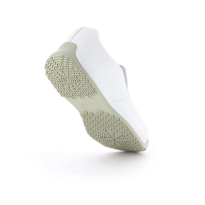 Mocassins de sécurité blancs S24 MILK EVO S3 dessous