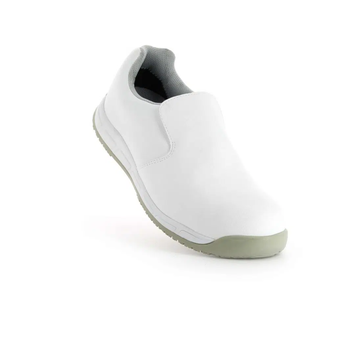 Mocassins de sécurité blancs S24 MILK EVO S3 agro-alimentaire
