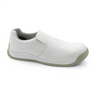 Mocassins de sécurité blancs S24 MILK EVO S3