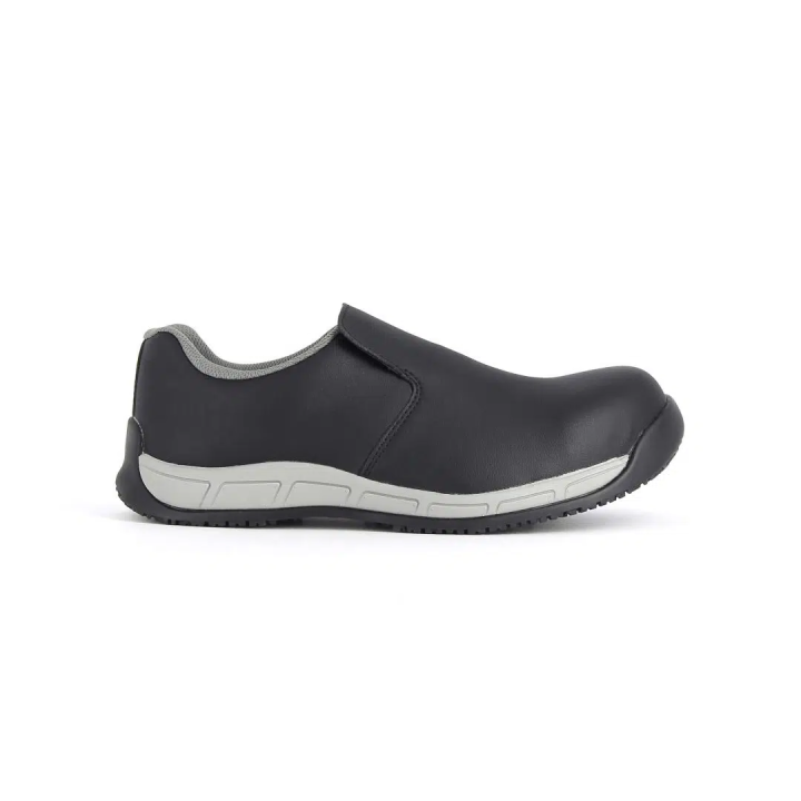 Mocassins de sécurité noirs S24 MILK EVO S3 profil