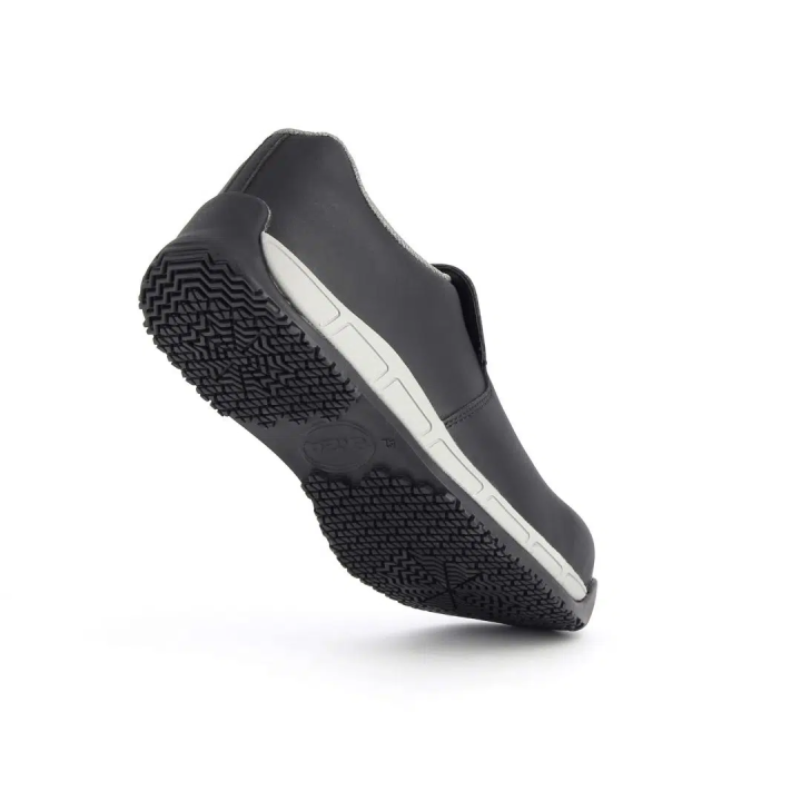 Mocassins de sécurité noirs S24 MILK EVO S3 dessous