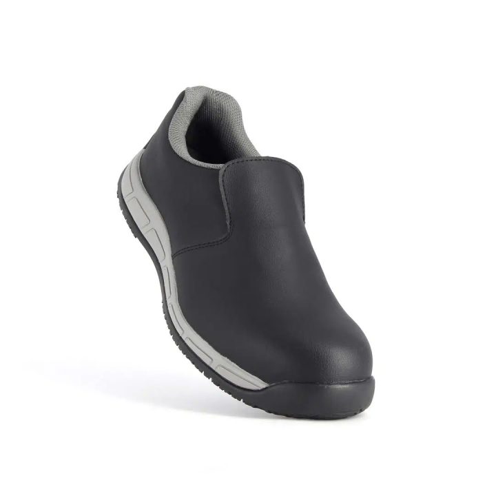 Mocassins de sécurité noirs S24 MILK EVO S3 dessus