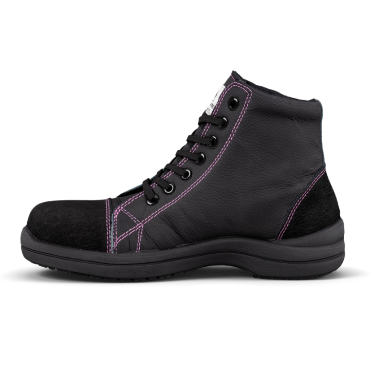 Chaussures de sécurité montantes femme Lemaitre LIBERTY S3 – embout composite noir profil