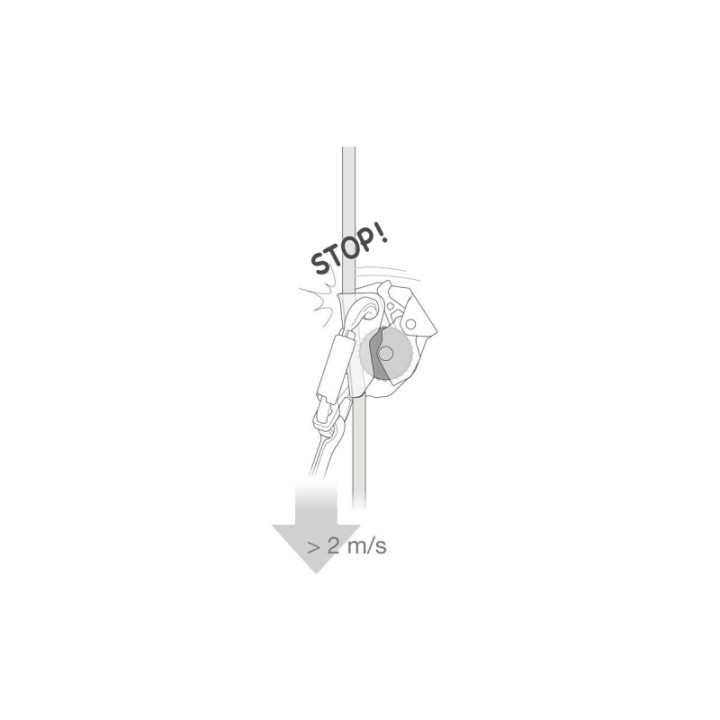 Antichute mobile Petzl ASAP pour corde de 10 à 13