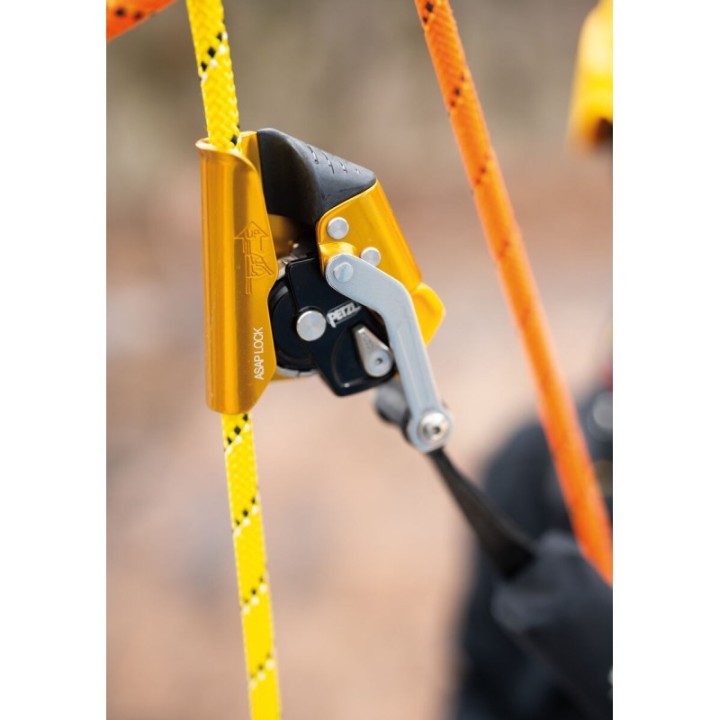 Antichute mobile Petzl ASAP LOCK avec fonction de blocage PTZB071