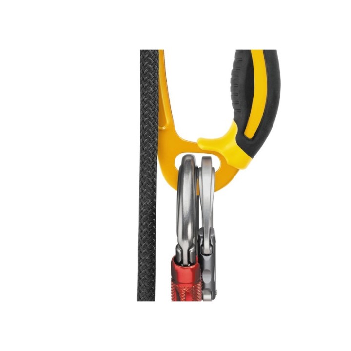 Bloqueur-poignée Petzl ASCENSION pour corde de 8 à 13 mm jaune