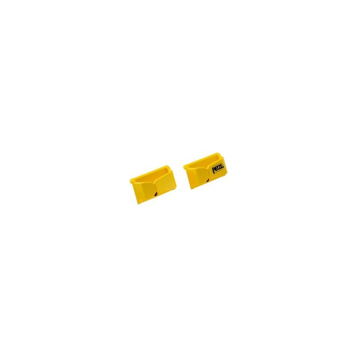 Porte-connecteurs de longe (pack de 2) jaune