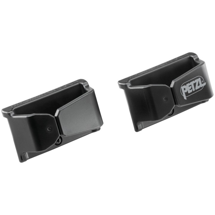 Porte-connecteurs de longe (pack de 2) noir