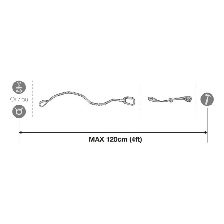 TOOLEASH Petzl PTZS049AA00 | Securama