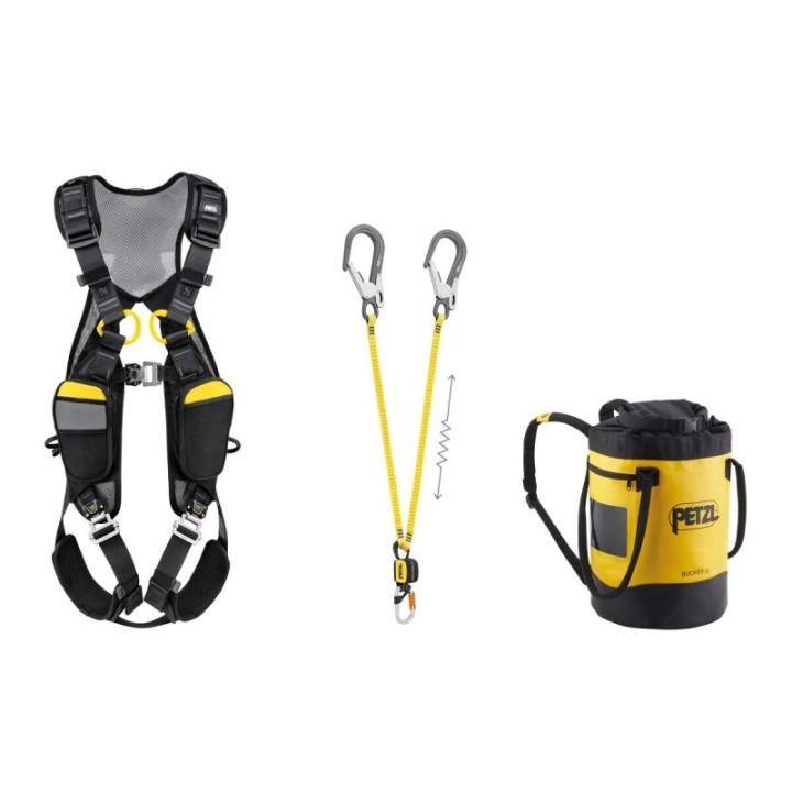 Kit pour la protection contre les chutes avec harnais NEWTON
