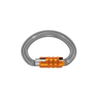 Mousqueton OMNI demi-rond multidirectionnel PETZL – vue de face