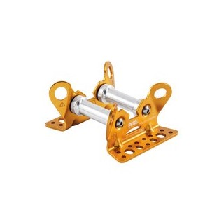 Protection ROLLER COASTER sur roulements pour corde mobile PETZL – vue de face
