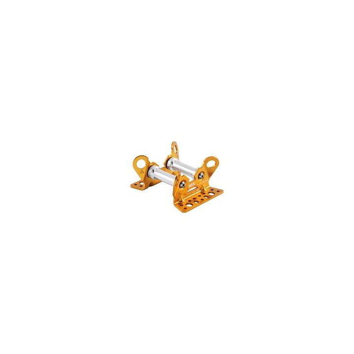 Protection ROLLER COASTER sur roulements pour corde mobile PETZL – vue de face
