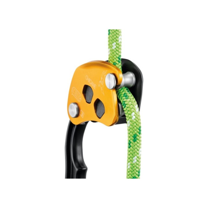  Frein additionnel CHICANE pour Prusik mécanique PETZL – vue de trois quarts