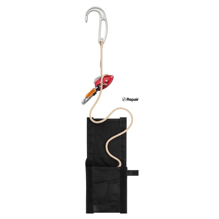  Système d'évacuation EXO AP HOOK avec crochet d'amarrage PETZL – vue de profil