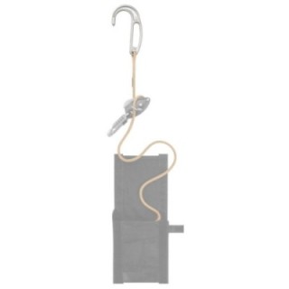Système d'évacuation EXO AP HOOK avec crochet d'amarrage PETZL – vue de dessus