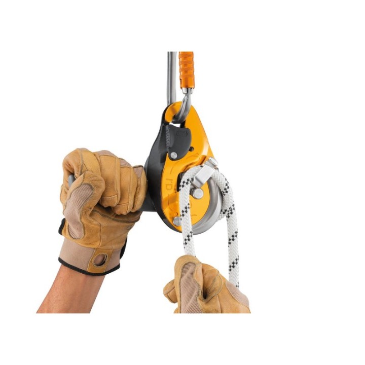  Descendeur I D EVAC anti-panique évacuation PETZL – vue de profil