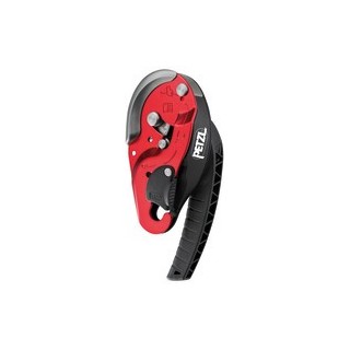Descendeur I D L anti-panique travaux et secours PETZL rouge
